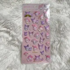 マイメロディ クロミ ぷくっとシール