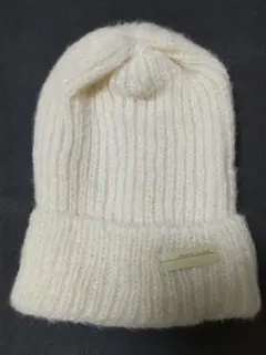 レディース ベージュ ニット帽