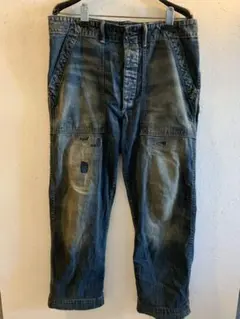 DOUBLE RL :DENIM MILITARY PANTのサムネイル