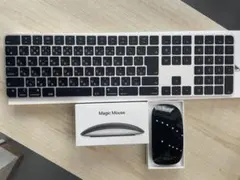 【未使用品】Magic keyboard&Magic Mouce ブラックセット