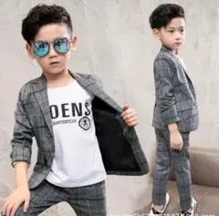 120 男の子 フォーマル スーツ キッズ ジャケット 入学式 発表会 卒園式