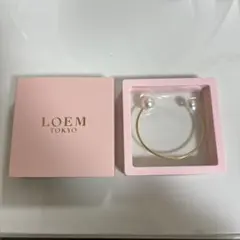 【新品未使用】LOEM TOKYO パールオープンバングル