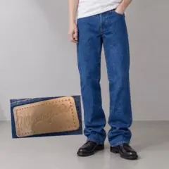 Wrangler ブランド デニムパンツ ストレート インディゴ メンズW30