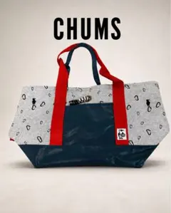 CHUMS チャムス トートバッグ 大容量 グレー ネイビー レッド オレンジのサムネイル