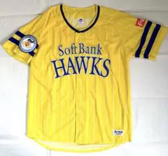 【未使用】SoftBank Hawks ユニフォーム Lサイズ　黄色