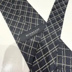 バーバリー BURBERRY ネクタイ ネイビー チェック