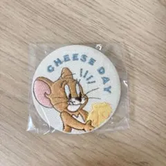 トムとジェリー シークレット刺繍缶バッジ