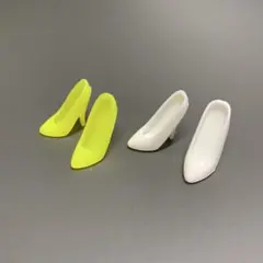 ヴィンテージバービー用ハイヒール2色2ペア
