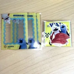 スシロー×パペットスンスン　クリアカード/ステッカー