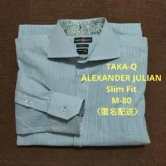 TAKA-Q　ALEXANDER JULIAN　Yシャツ М-80〈匿名配送〉