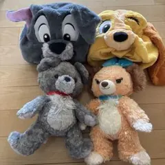 Disney UniBEARsity コスチューム 2種 わんわん物語 - メルカリ