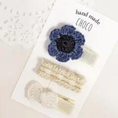 ベビーヘアクリップ【匿名配送】⭐3点セット⭐赤ちゃん ヘアピン 女の子