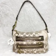 ふかふか様専用　新品 COACH POPPY シグネチャー ワンショルダー