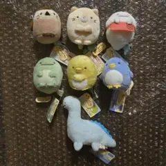 すみっコぐらし てのりぬいぐるみ 7点セット