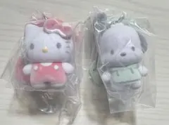 サンリオ カラビナマスコットチャーム ハローキティ ポチャッコ