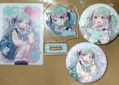 初音ミク 百均 4点まとめ売り【即購入️⭕️バラ売り❌】