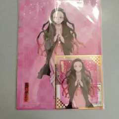 鬼滅の刃　オンラインくじ　F賞　クリア色紙禰豆子　他