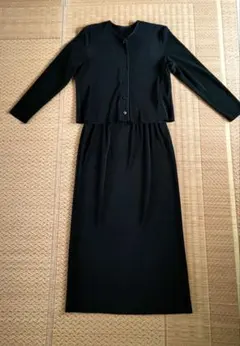 【セットアップ】ブラック スカートセットアップ M ★