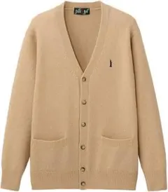 イーストボーイ カーディガン キャメル ネイビー M