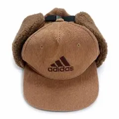 adidas コーデュロイ フライトキャップ ブラウンのサムネイル