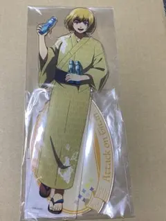 進撃の巨人 アルミン 縁日 ビッグアクリルスタンド