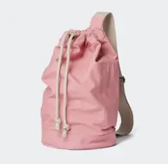 UNIQLO JW ANDERSON ドローストリングバッグ ピンクのサムネイル