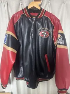 サンフランシスコ 49ers レザー ジャケット XXL サンフランシスコ 49ers レザー ジャケット XXL - メルカリ