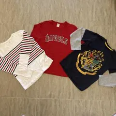 【150】日本非売品ハリーポッター&ANGELS 大谷&ユニクロ　長袖Tシャツ