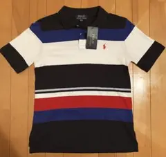 Polo Ralph Lauren子供用ボーダーポロシャツ　紺/青/白/赤/水色