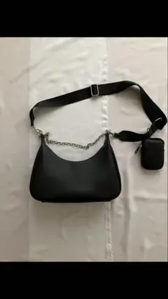 AZUL BY MOUSSYポーチセットショルダーバッグ合皮【汚れ有り】