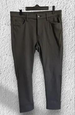 ❗️良品❗️グローバルワーク　モーションテック　スキニー　ウォーム　チャコール
