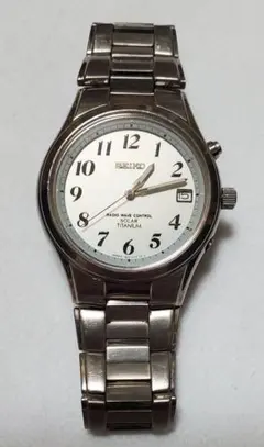 【ジャンク】SEIKO 電波ソーラー腕時計 チタン　7B22-0AD0のサムネイル