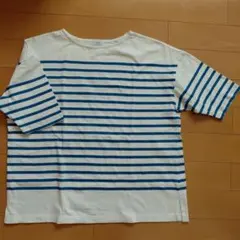 美品　coen　半袖　カットソー　ボーダー　ストライプ