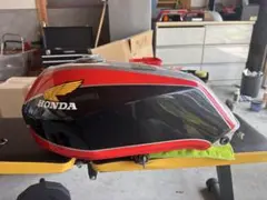 CBX400Fタンク CBX400F用 復刻タンク 黒赤2型カラー / パステルロード