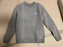 patagonia グレー スウェットシャツ　　Mサイズ
