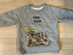 Si:Shu:Non ショベルカー　トレーナー 120cm