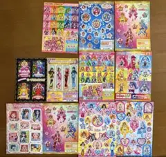 プリキュア　ステッカー　9枚セット