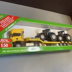 Siku 1984 LKW mit Traktoren 1:50