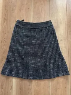 anysis ツイード　スカート　フォーマル　size3 ブラック系