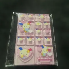 サンリオキャラクターズ トレーディングミニタイルシール　ウサハナ
