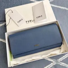 FURLA 長財布 ブルーのサムネイル