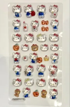 【正規品】サンリオ ボンボンドロップシールハローキティ 第一弾　赤