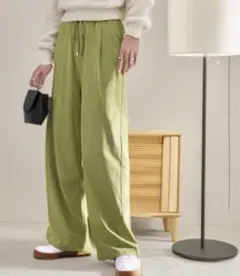 classicalelf カットカラーイージーパンツ　新品同様