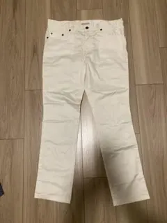 HIGH STREET ホワイト チノパン Lサイズ