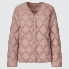 Mサイズ　ユニクロ ウルトラライトダウンリラックスジャケット ピンク