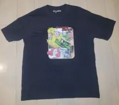 セサミストリート UT 08ダークグレー XL Tシャツ コットン100%