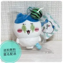 ちいかわ これってスイカ割り…？マスコット ハチワレ　キーホルダー　ぬいぐるみ