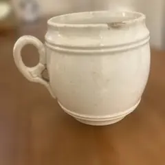 アンティーク クレイユモントロー　陶器製 マグカップ アンティーク クレイユモントロー 陶器製 マグカップ - メルカリ