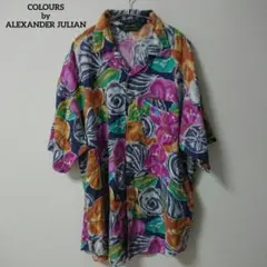 COLOURS by ALEXANDER JULIAN 開襟シャツ Lサイズのサムネイル