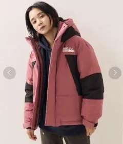 ＊美品＊ファーストダウン　ダウンジャケット＊Sピンク